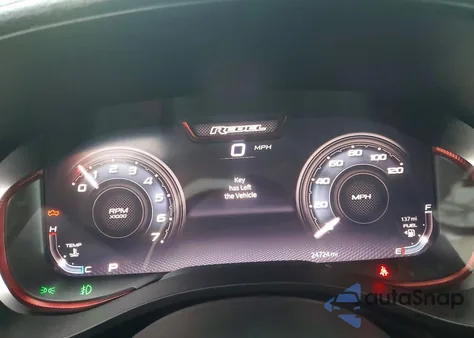 2025 Ram 1500 Rebel из США, поврежденный, VIN 1C6SRFLP3SN570453